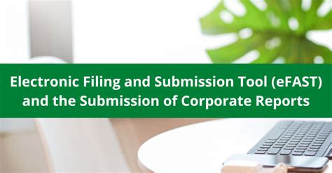SEC Electronic Filing and Submission Tool .